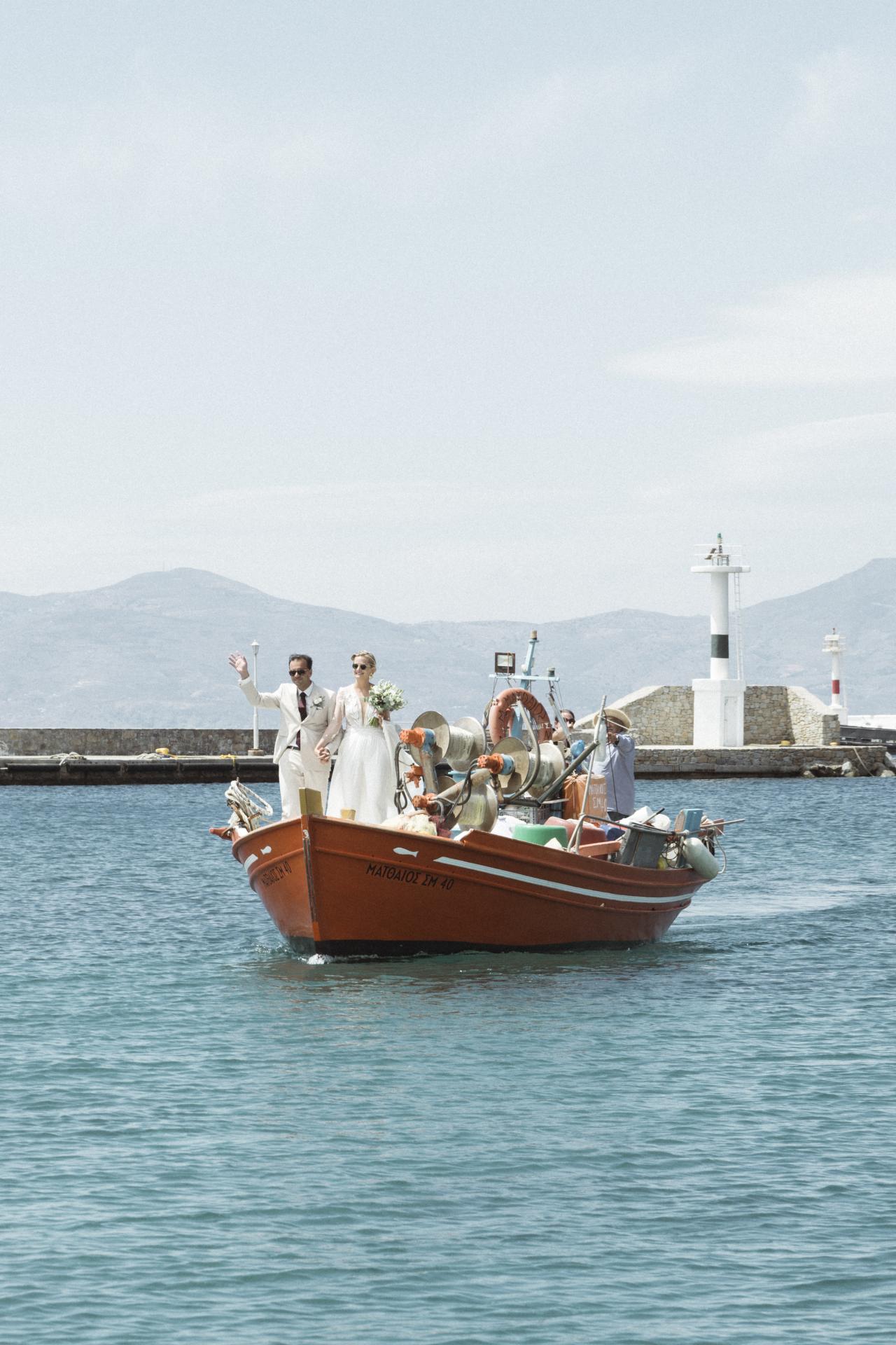 Bateau en Grèce