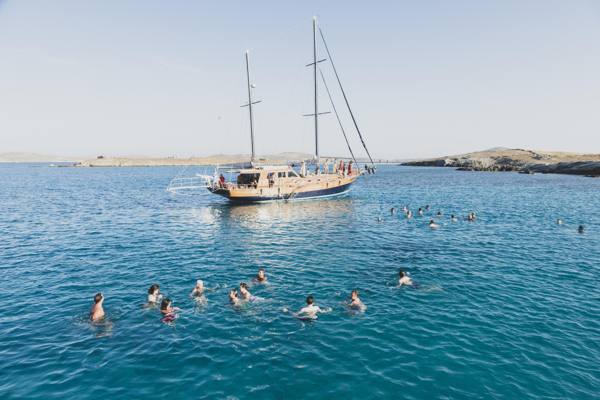 Boat cruise Greece