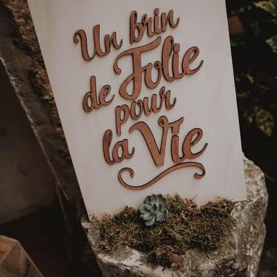 Signaletique pour mariage